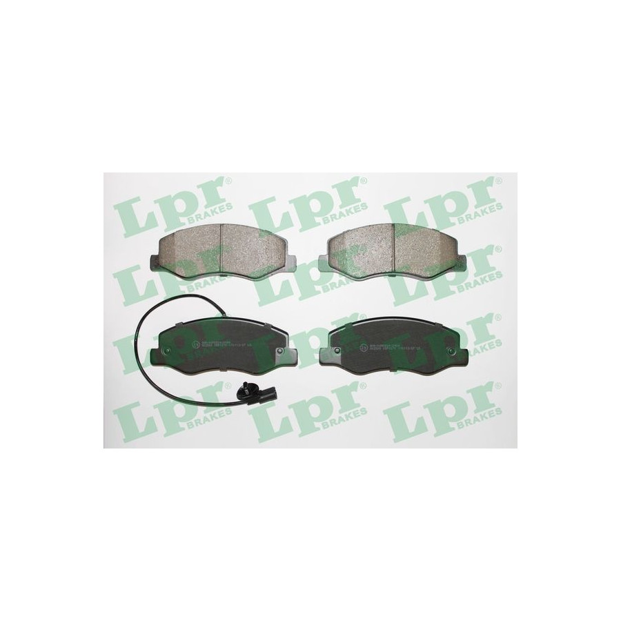 Lpr Jeu De Plaquettes De Frein, Frein À Disque 05P1570 05P1570 Nissan;Opel;Renault;Vauxhall