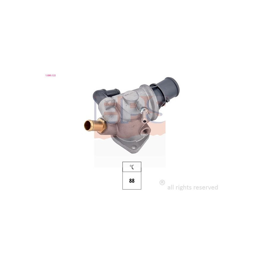 Thermostat d'eau Made in Italy - OE Equivalent