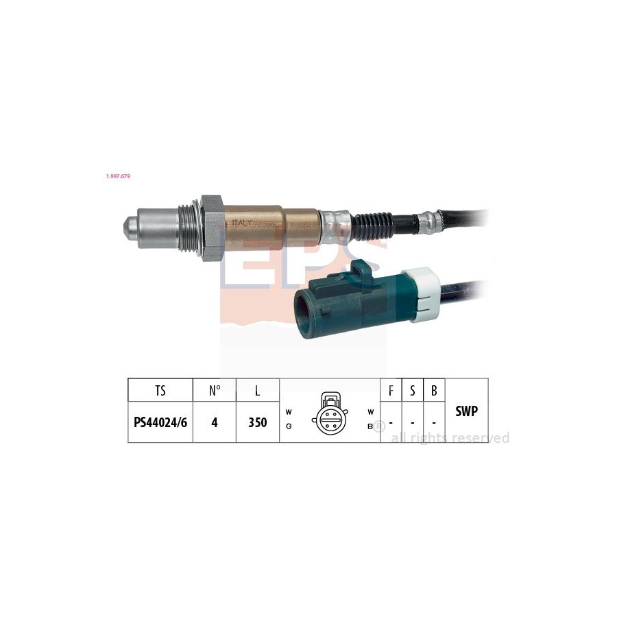 Sonde Lambda 1.997.679 EPS Pour FORD MAZDA - Image 4