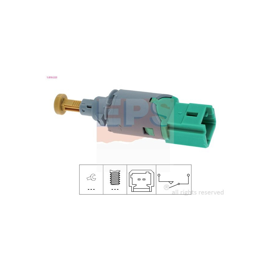 Eps Facet Interrupteur Des Feux De Freins Made In Italy - Oe Equivalent 1.810.223 1.810.223 Nissan;Renault