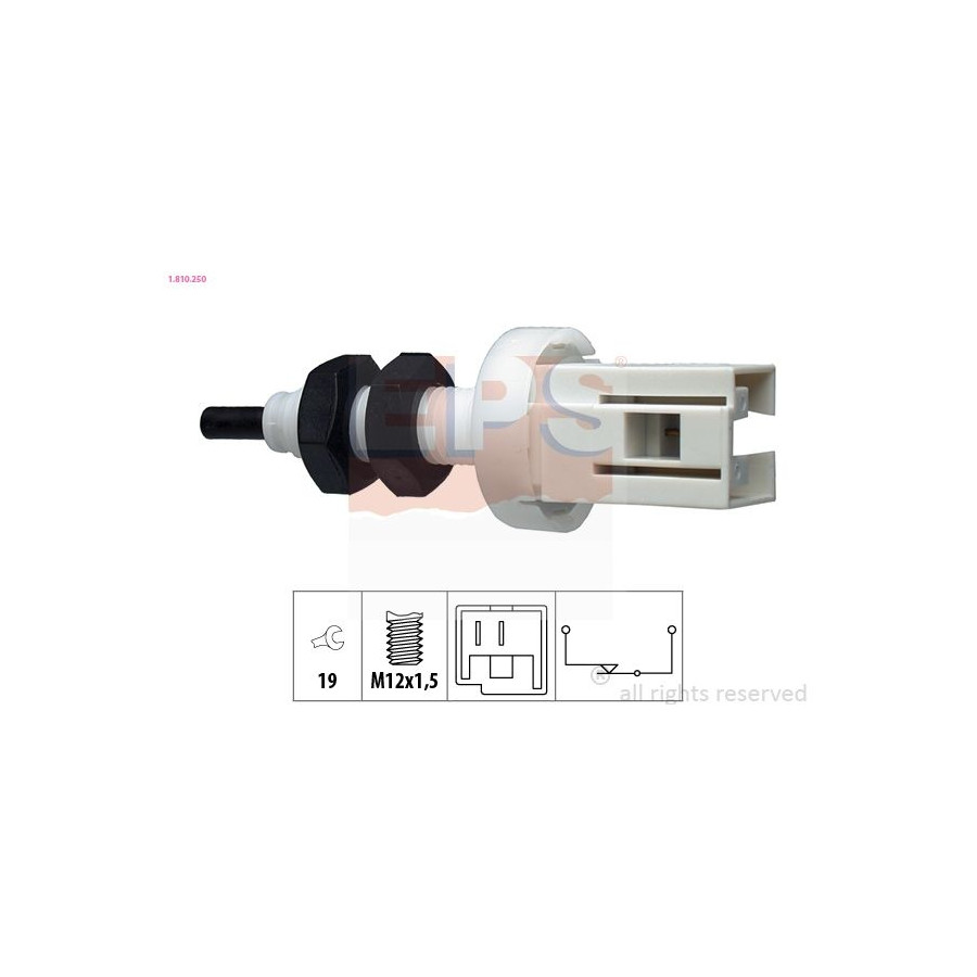 Interrupteur De Lumière De Frein 1.810.250 EPS Pour IVECO - Image 4