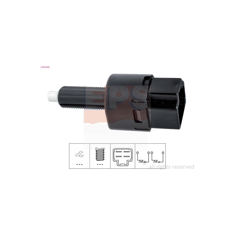 Contacteur de feu stop mécanique 1.810.202 EPS pour NISSAN INFINITI RENAULT - Image 4