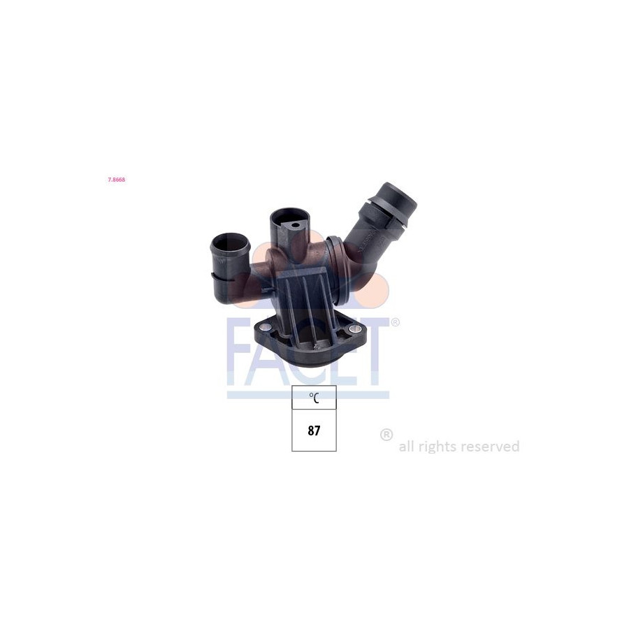 Facet Thermostat, Liqiuide De Refroidissement Made In Italy - Oe Equivalent 7.8668 7.8668 Audi;Seat