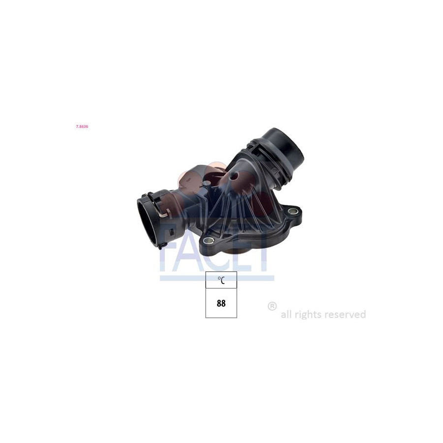 Facet Thermostat, Liqiuide De Refroidissement Made In Italy - Oe Equivalent 7.8636 7.8636 Bmw