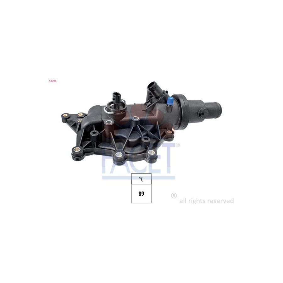 Facet Thermostat, Liqiuide De Refroidissement Made In Italy - Oe Equivalent 7.8706 7.8706 Renault