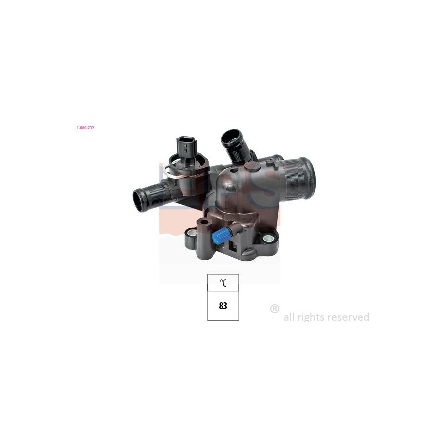Thermostat d'eau Made in Italy - OE Equivalent