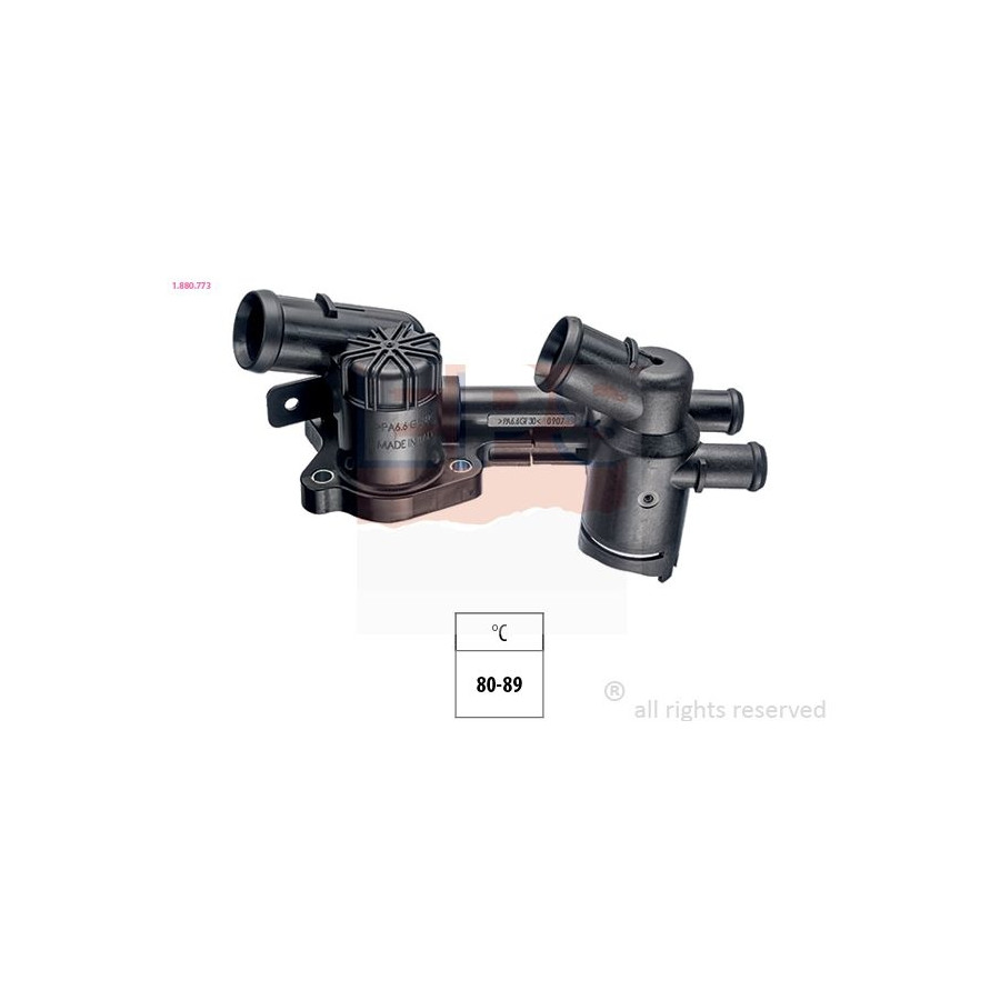 Thermostat d'eau Made in Italy - OE Equivalent