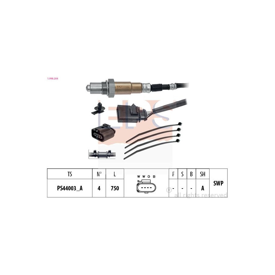 Eps Sonde Lambda 1.998.204 - Image 4
