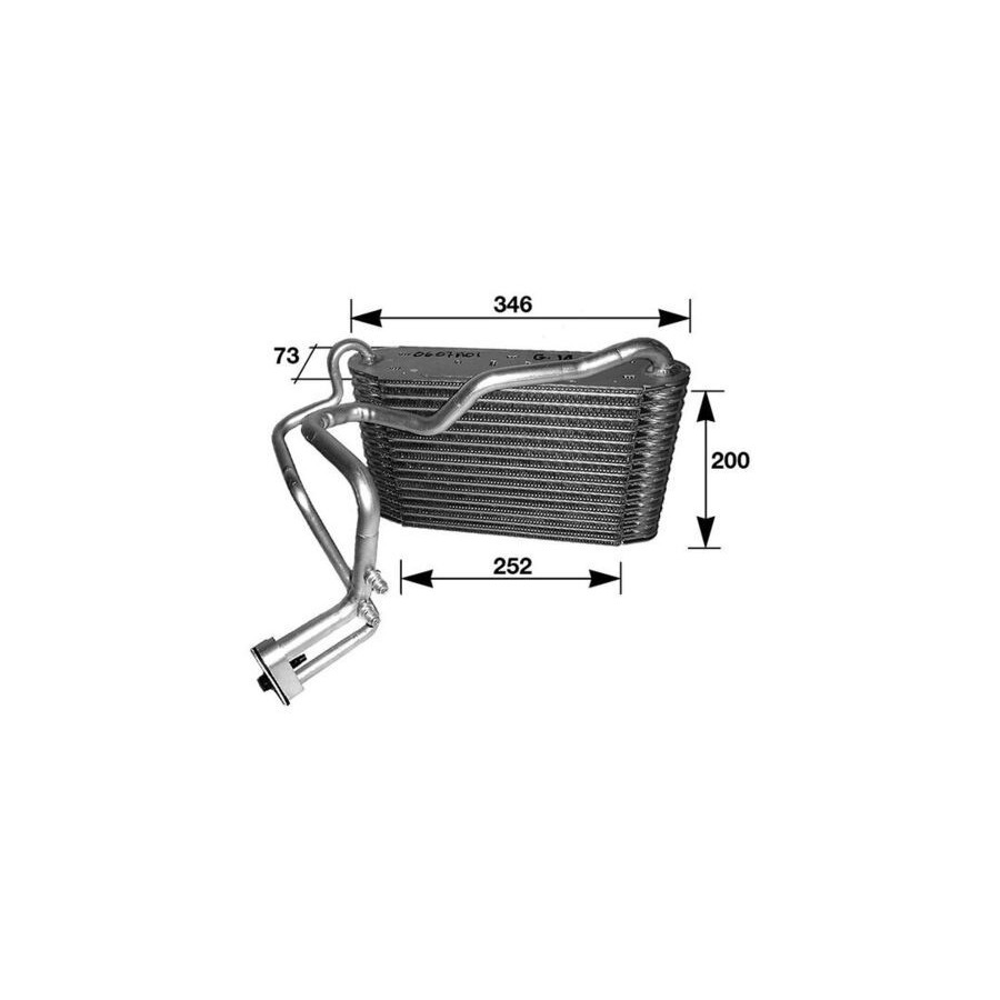Mahle Évaporateur De Climatisation Ae 33 000S - Image 4
