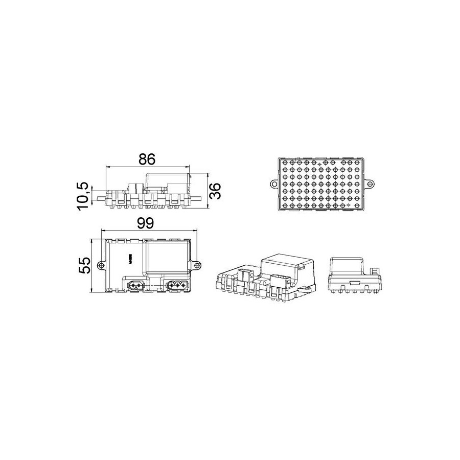 MAHLE R&eacute;gulateur pulseur d'air habitacle BEHR *** PREMIUM LINE *** 