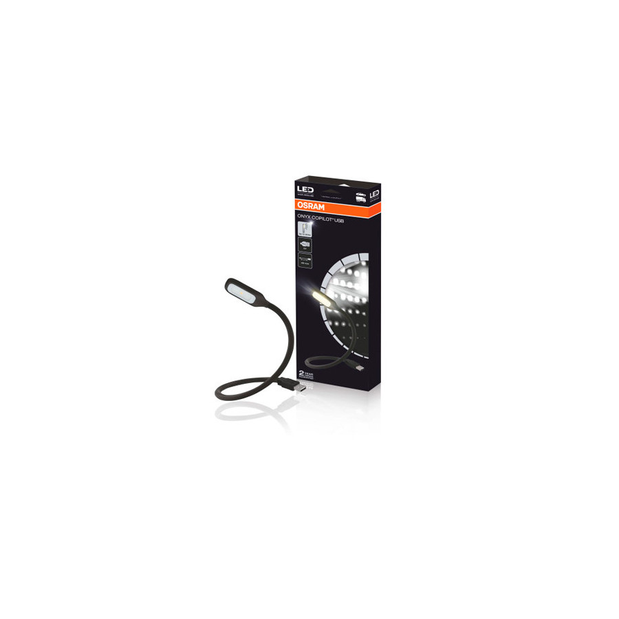 Osram Onyx CoPilot Lampe de lecture LED flexible USB