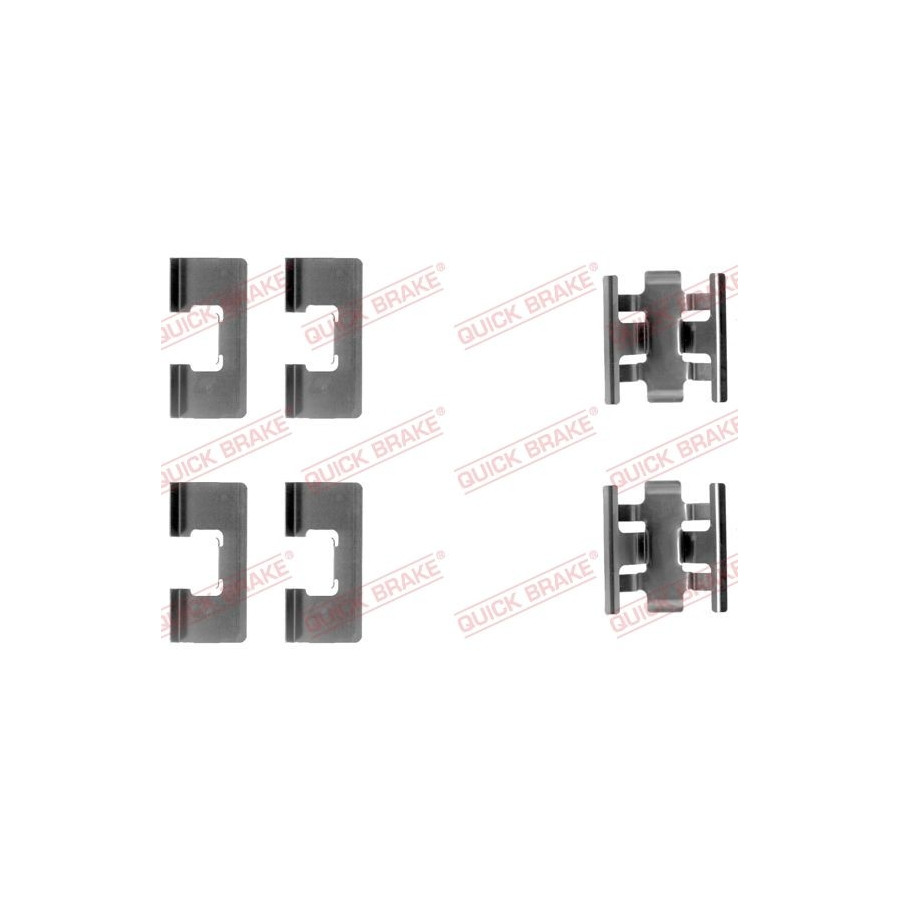 Quick Brake Kit D'accessoires, Plaquette De Frein 109-1091 - Image 4