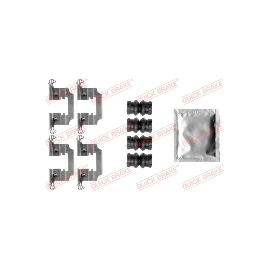 Kit de montage de plaquettes de frein 109-0008 QUICK BRAKE pour RENAULT DACIA - Image 5