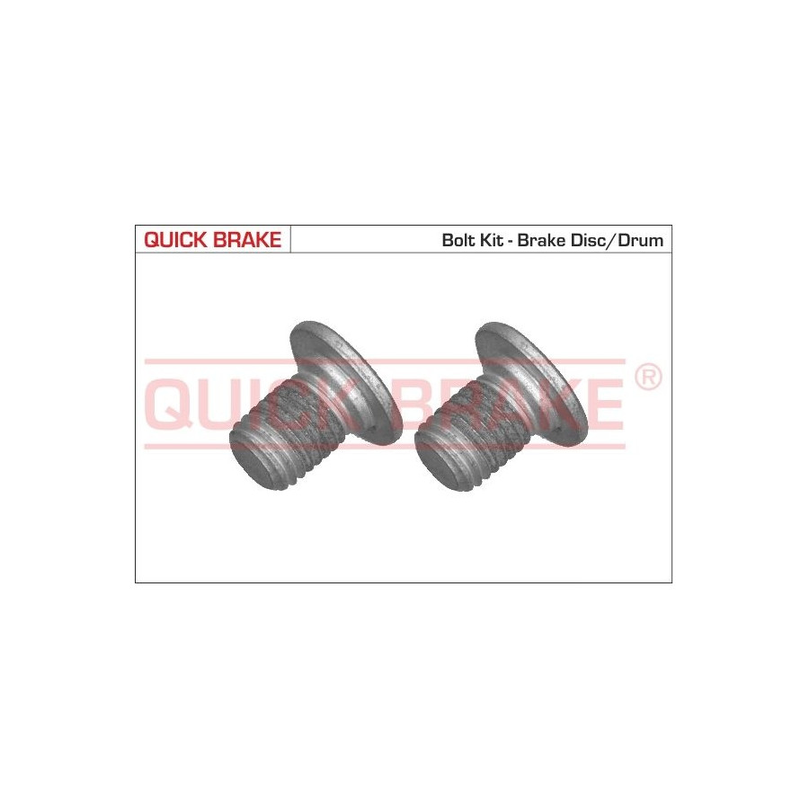 Quick Brake Vis, Disque De Frein 11661K - Image 2