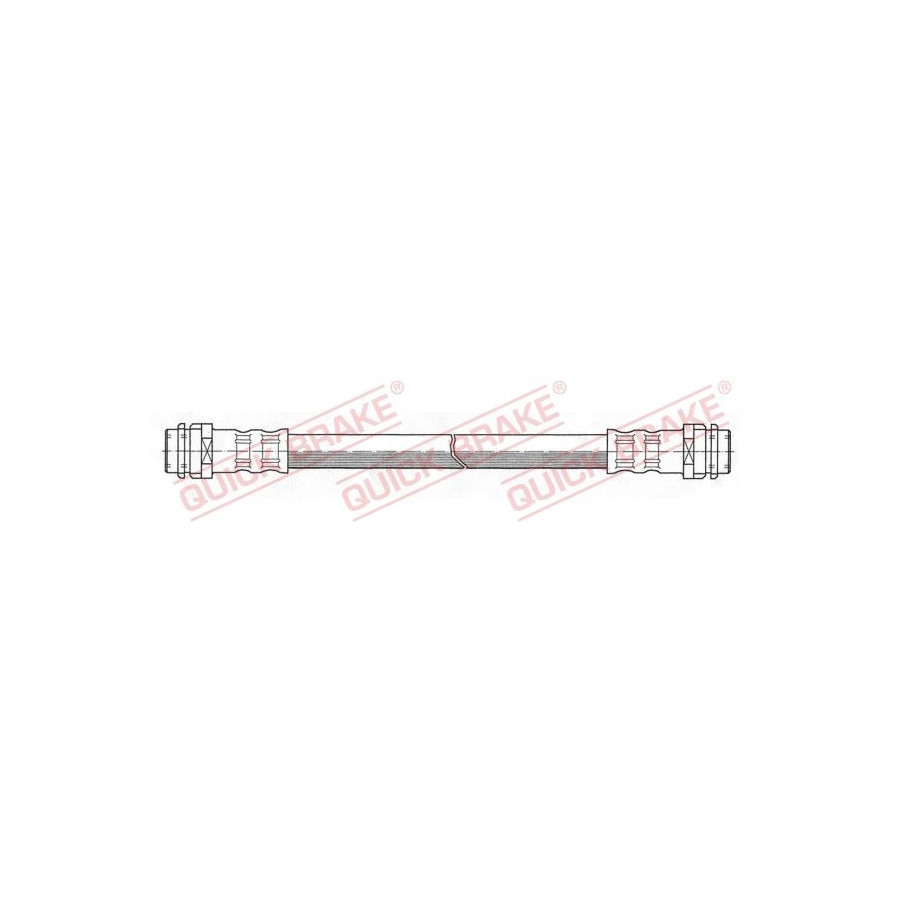 Flexible de frein avec filetage intérieur/taraudage 27.039 QUICK BRAKE pour SEAT - Image 3
