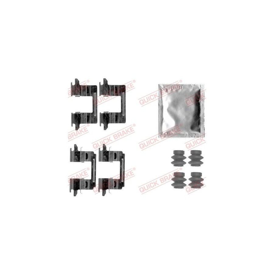Quick Brake Kit D'accessoires, Plaquette De Frein 109-1841 - Image 4