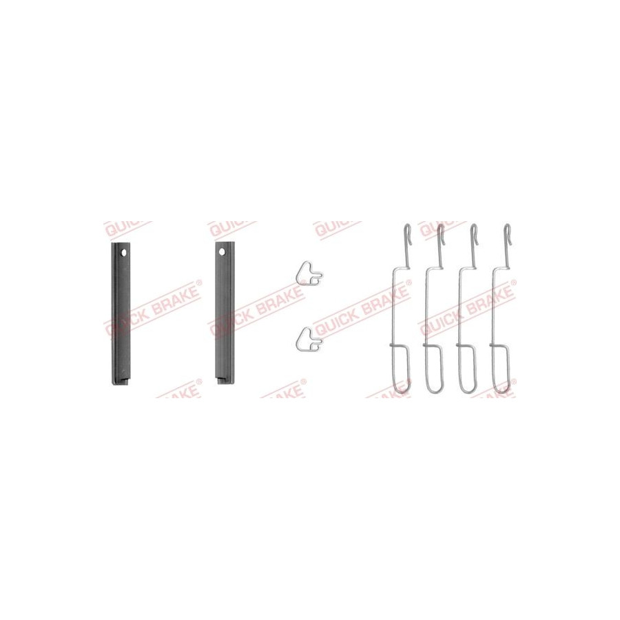 Kit de montage de plaquettes de frein 109-1280 QUICK BRAKE pour MERCEDES-BENZ - Image 5