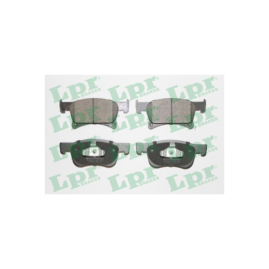 Lpr Jeu De Plaquettes De Frein, Frein À Disque 05P1958 05P1958 Opel;Vauxhall