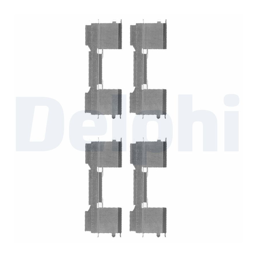 Delphi Kit D'accessoires, Plaquette De Frein Lx0478 - Image 4
