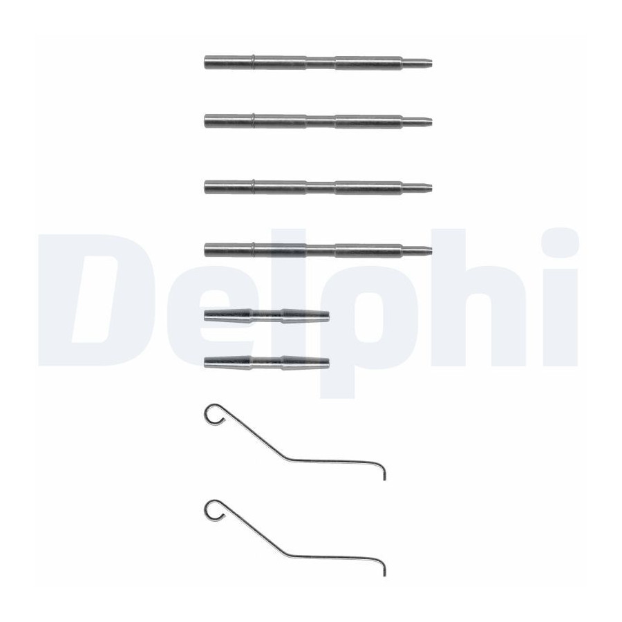 Delphi Kit D'accessoires, Plaquette De Frein Lx0068 - Image 4