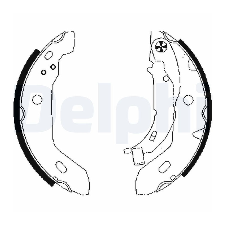 Mâchoires de frein LS1841 DELPHI pour MERCEDES-BENZ CLASSE A - Image 3