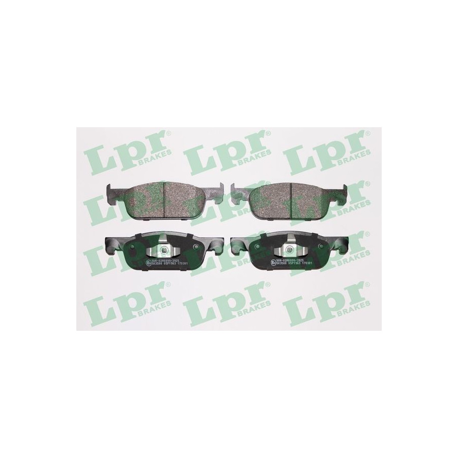 Lpr Kit De Plaquettes De Frein, Frein À Disque 05P1963 05P1963 Dacia;Renault