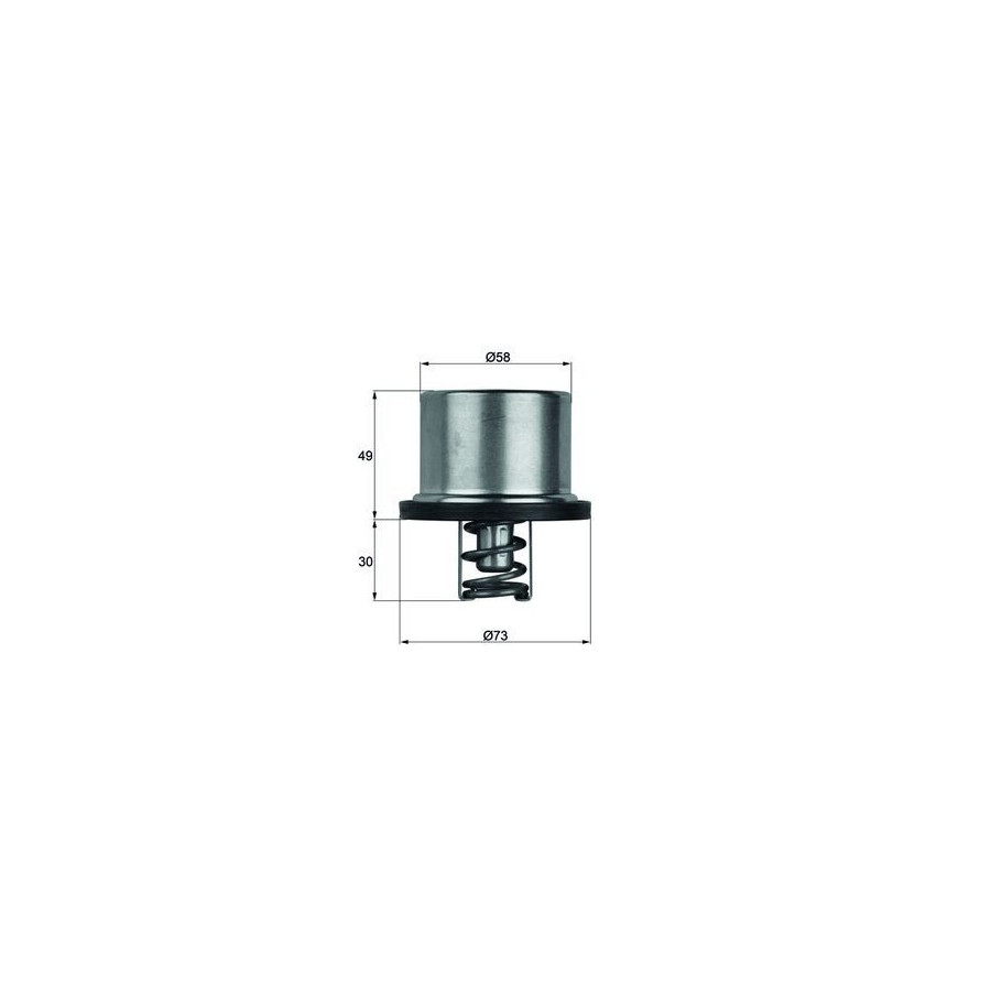 Thermostat, liquide de refroidissement