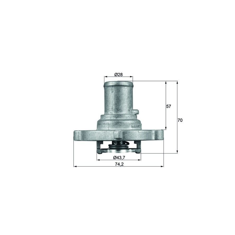 Thermostat, liquide de refroidissement