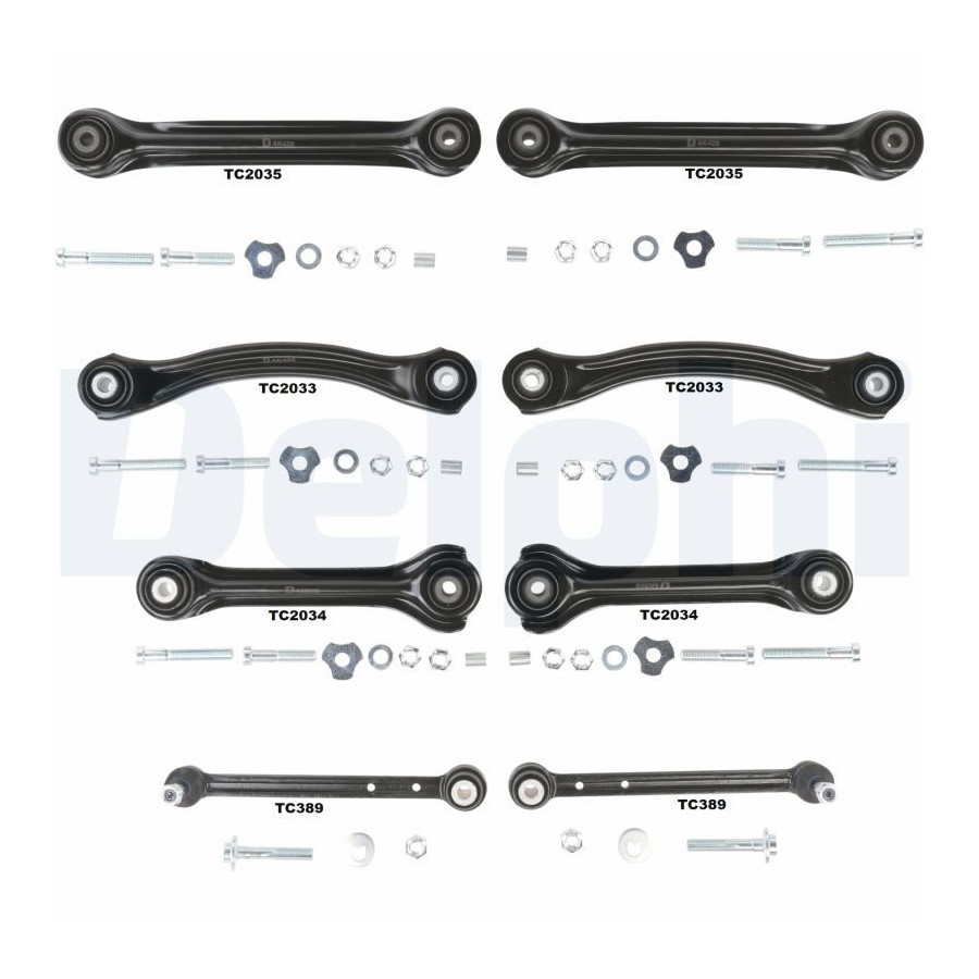 Delphi Jeu De Bras, Suspension De Roue Tc1600kit - Image 4