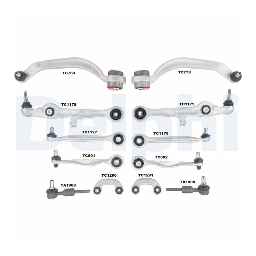 Kit de réparation de bras transversal Essieu avant TC1500KIT DELPHI pour AUDI - Image 4