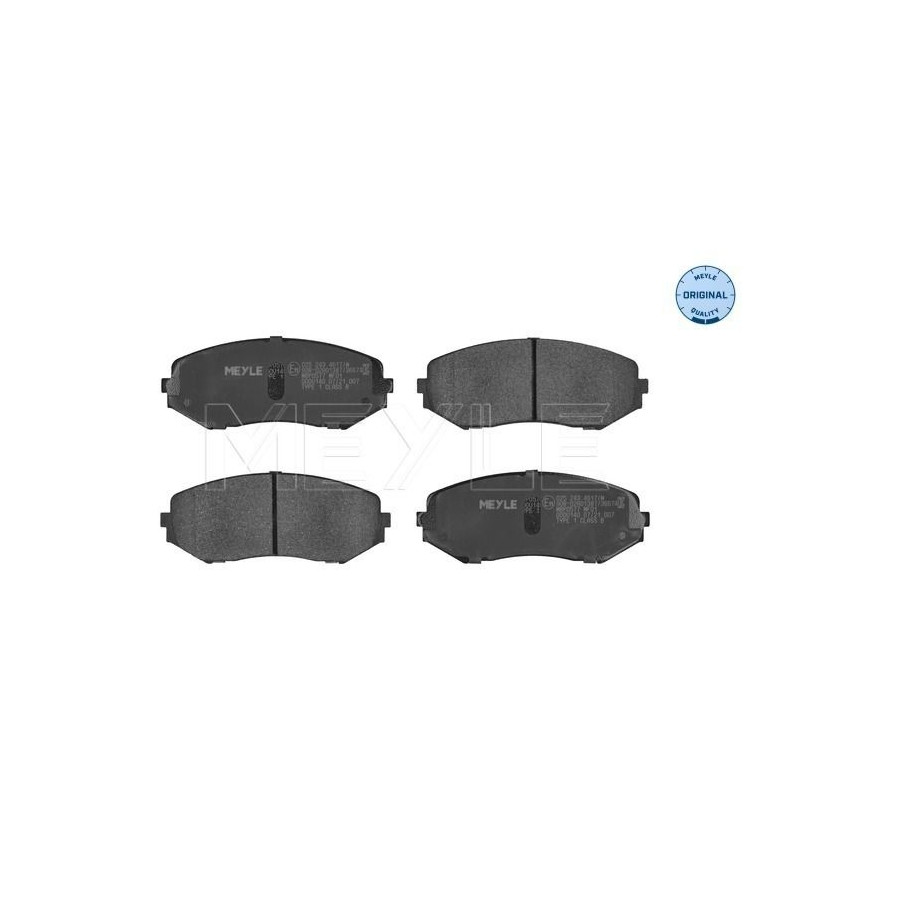 MEYLE 025 243 4617/W Plaquettes de frein Avant pour - Image 5
