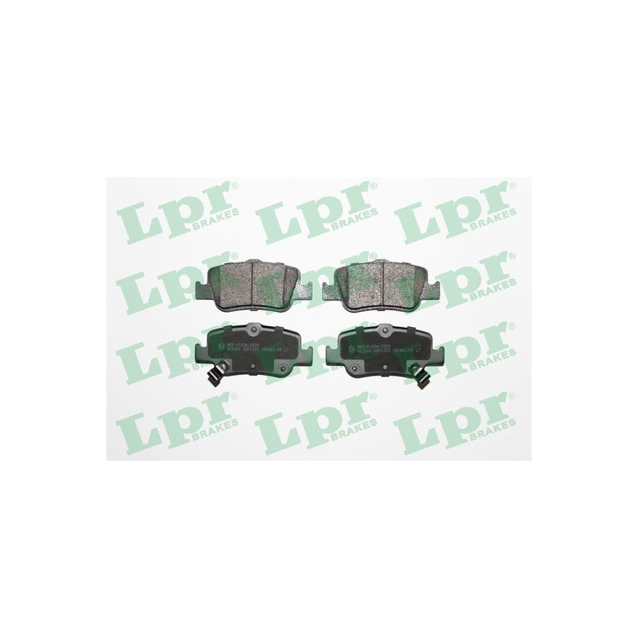 Lpr Jeu De Plaquettes De Frein, Frein À Disque 05P1315 05P1315 Toyota