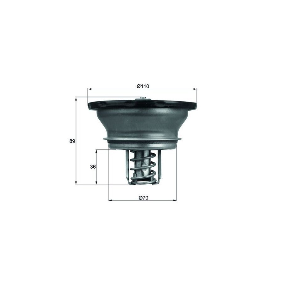 Thermostat, liquide de refroidissement