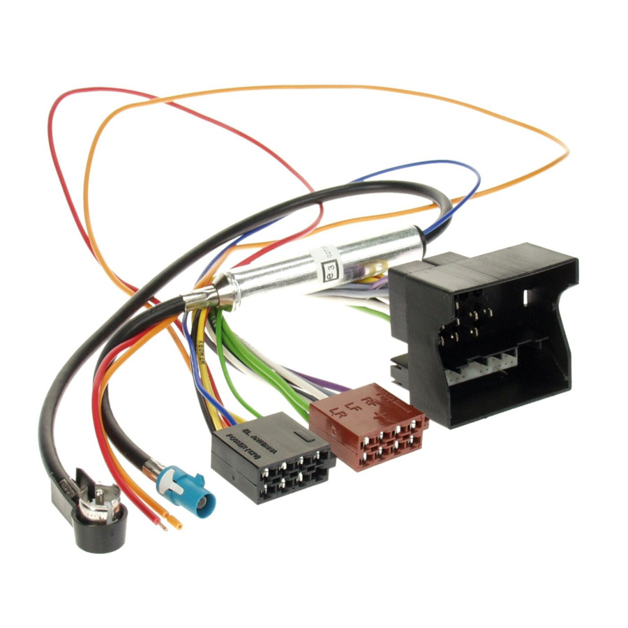 Câble de connexion radio Différents modèles Opel Quadlock ></noscript> Norme ISO / Alimentation fantôme (ISO)