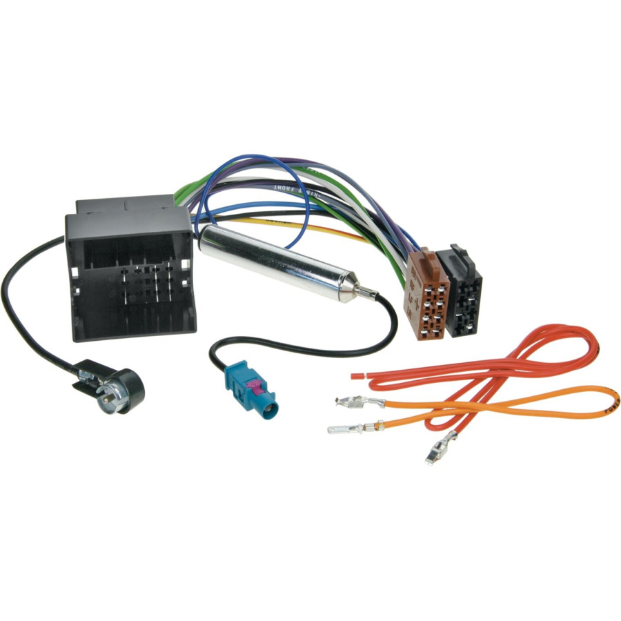 Câble de connexion radio ISO Différents modèles Audi-Seat-Skoda-Volkswagen-Maserati Alimentation fantôme