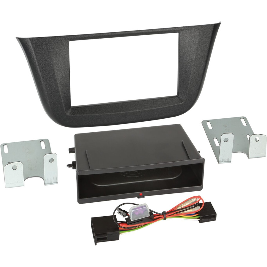 Panneau Radio 2-DIN INBAY® Iveco Daily VI 2014 ></noscript> Noir