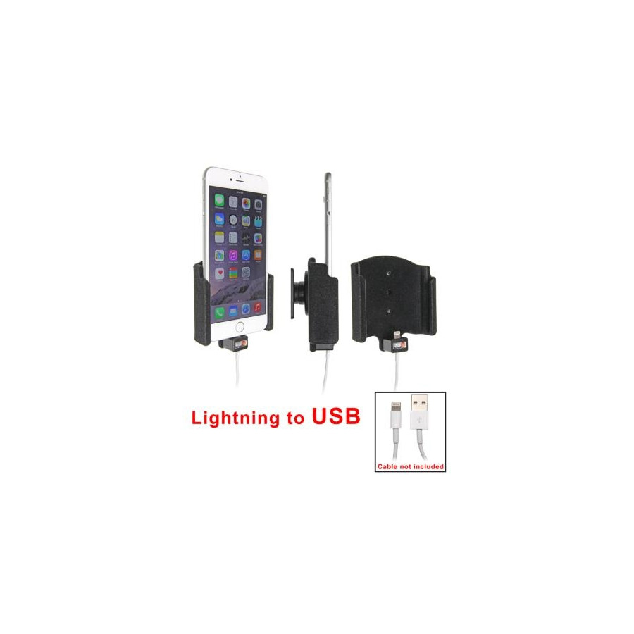 Support passif Apple iPhone 6 Plus. Pour câble Lightning vers USB d'origine Apple (rembourré)