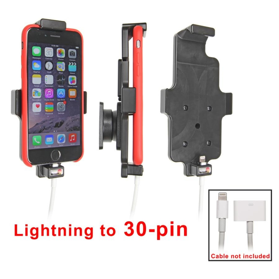 Apple iPhone 6 / 6S / 7 / 8 / SE 2ème support passif. Câble adaptateur Lightning vers 30 broches d'origine