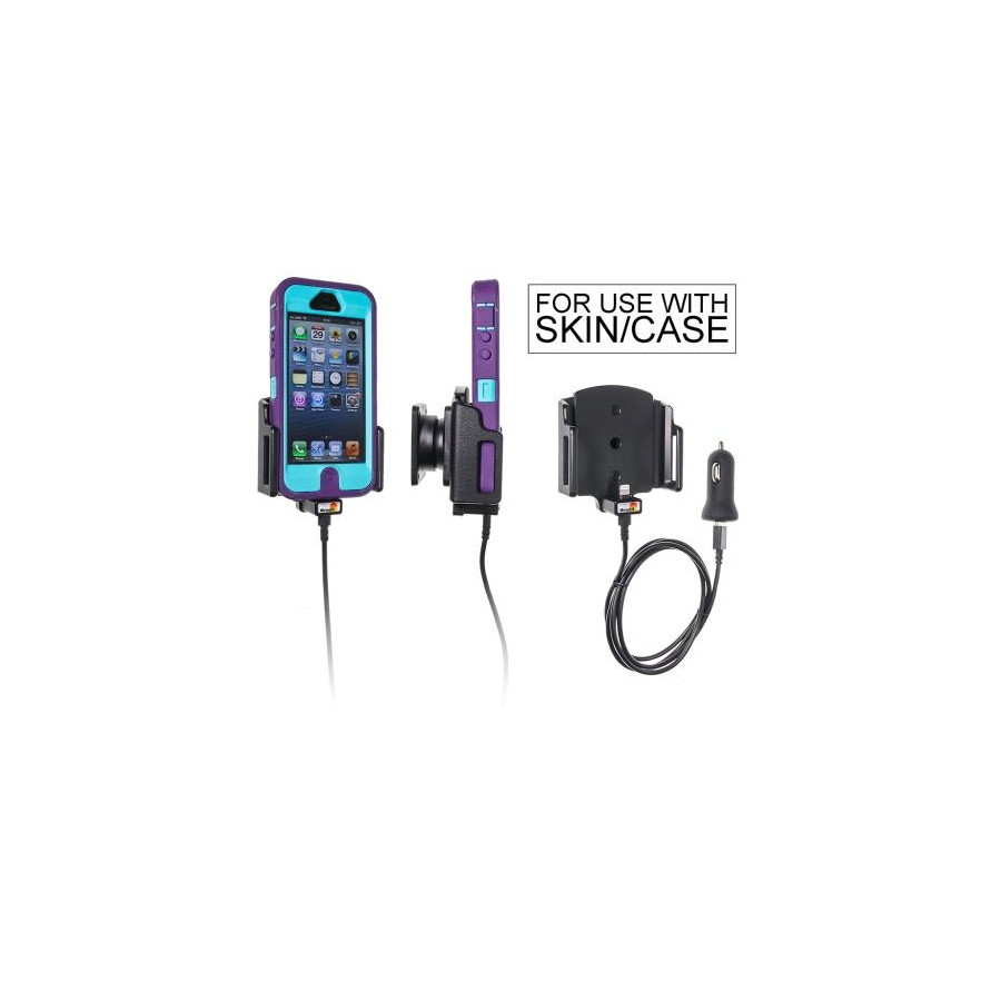 Support réglable actif Apple iPhone 5 / 5S / SE avec prise USB 12V
