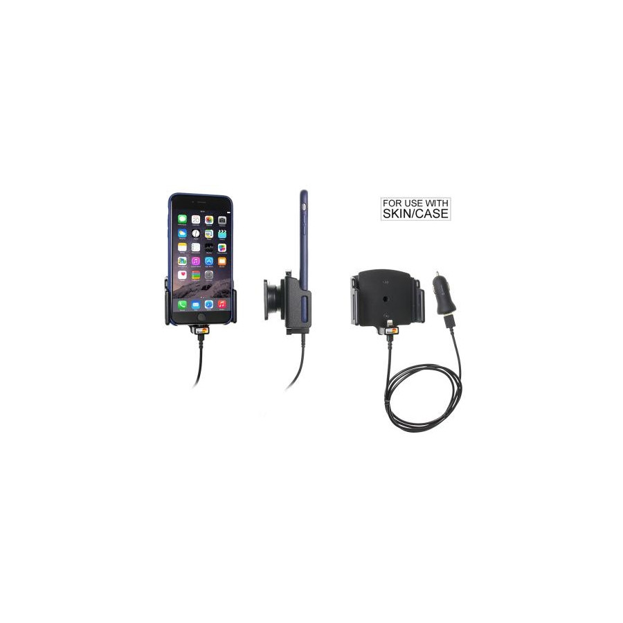 Apple iPhone 6Plus/ 6SPlus/ 7Plus/ 8Plus/ X/Xs/Xs Max Support réglable actif avec prise USB 12 V