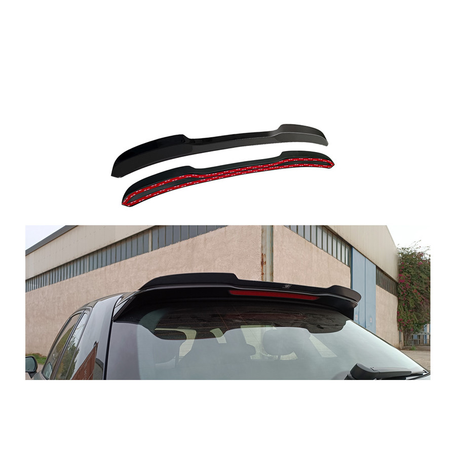 Becquet de toit (Spoiler Cap) sur mesure pour Audi A3 (8V) S-Line/S3 Hatchback/Sportback 2012-2016 (ABS Glan