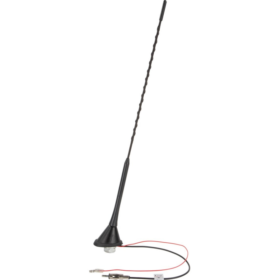 Antenne de toit universelle 16 V AM/FM amplifiée (active) Angle de placement de 72 degrés