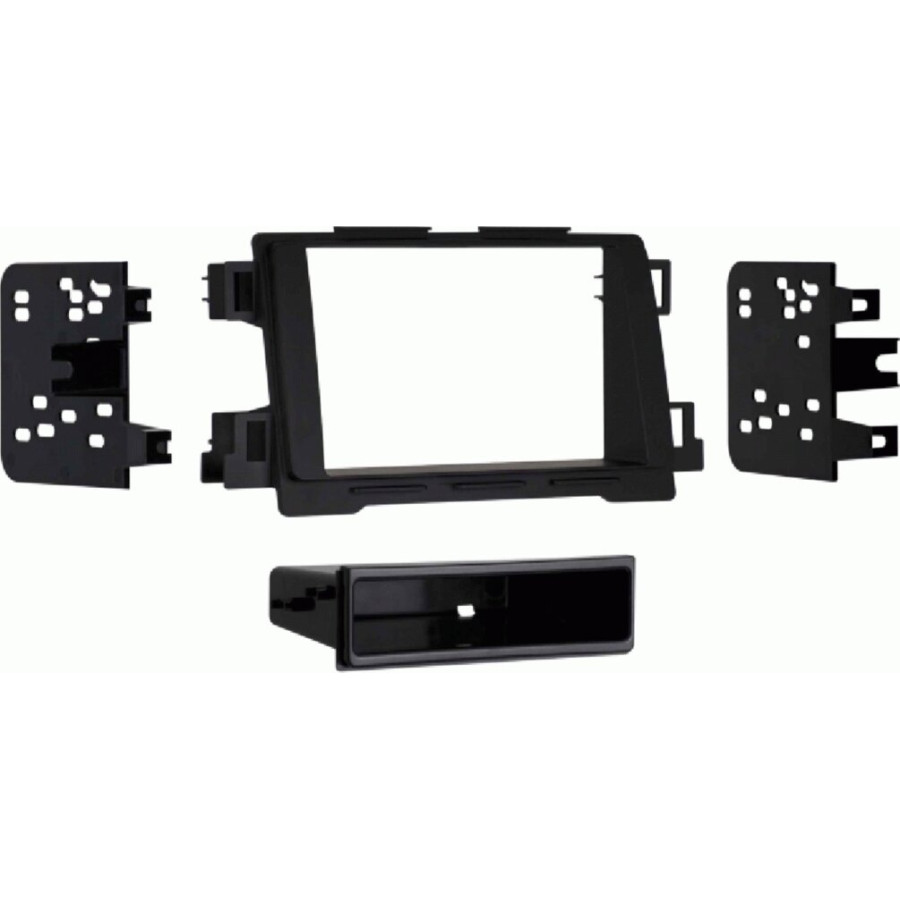 Panneau radio 2-DIN Mazda avec compartiment de rangement Mazda6(GJ)/CX5(GH) noir (METRA)