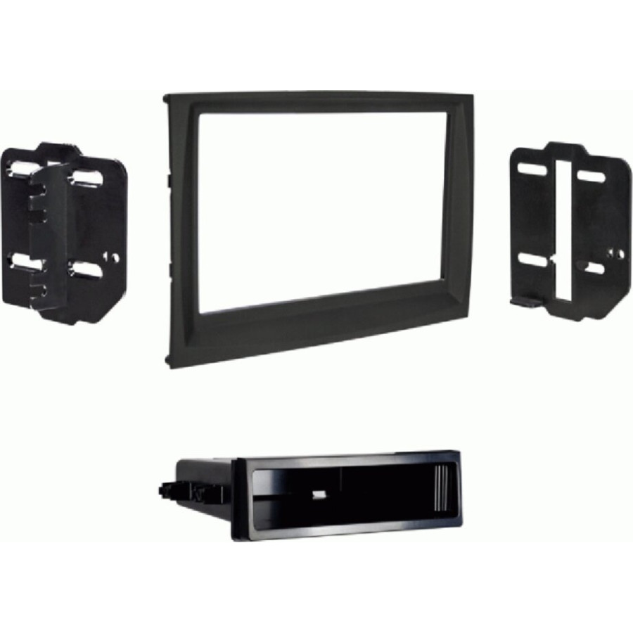 Panneau radio 2-DIN avec compartiment de rangement Kia Sportage LX (QL) 2016-2018 (METRA)