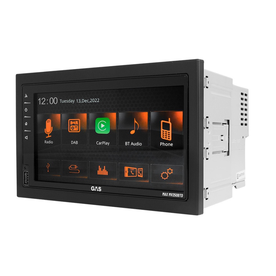 Autoradio GAS MAX 2DIN, 6,75