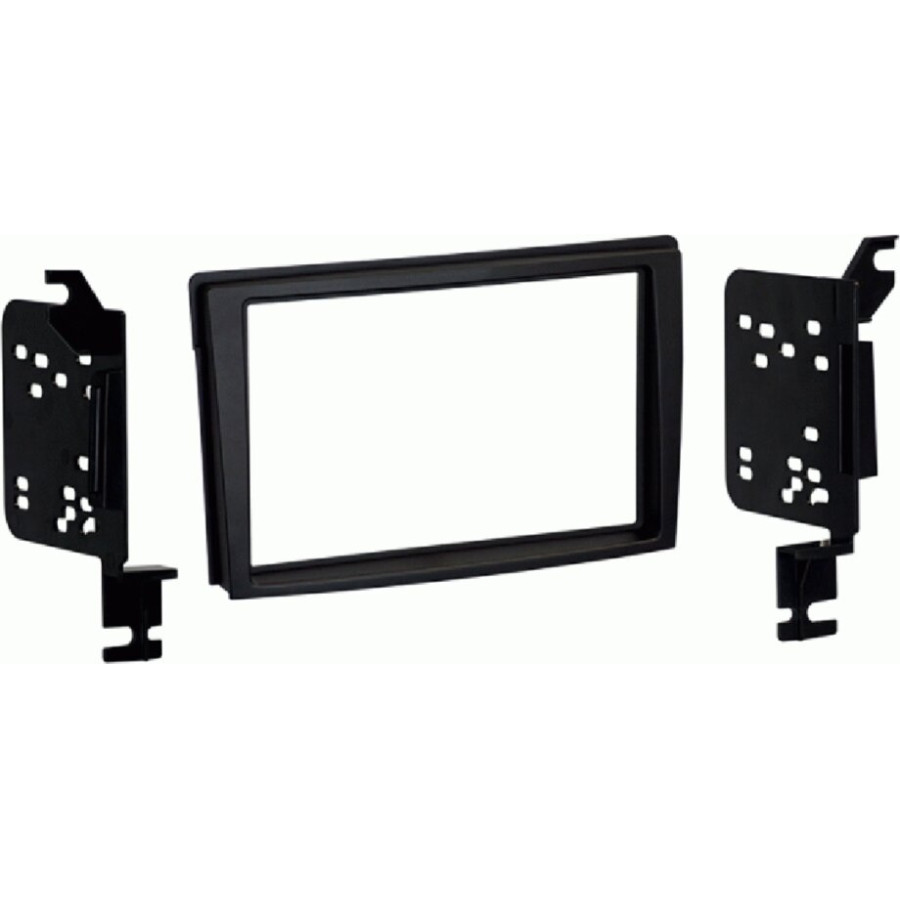 Panneau radio 2-DIN Mazda MPV(LW) 12/2000-11/2005 noir mat (METRA)