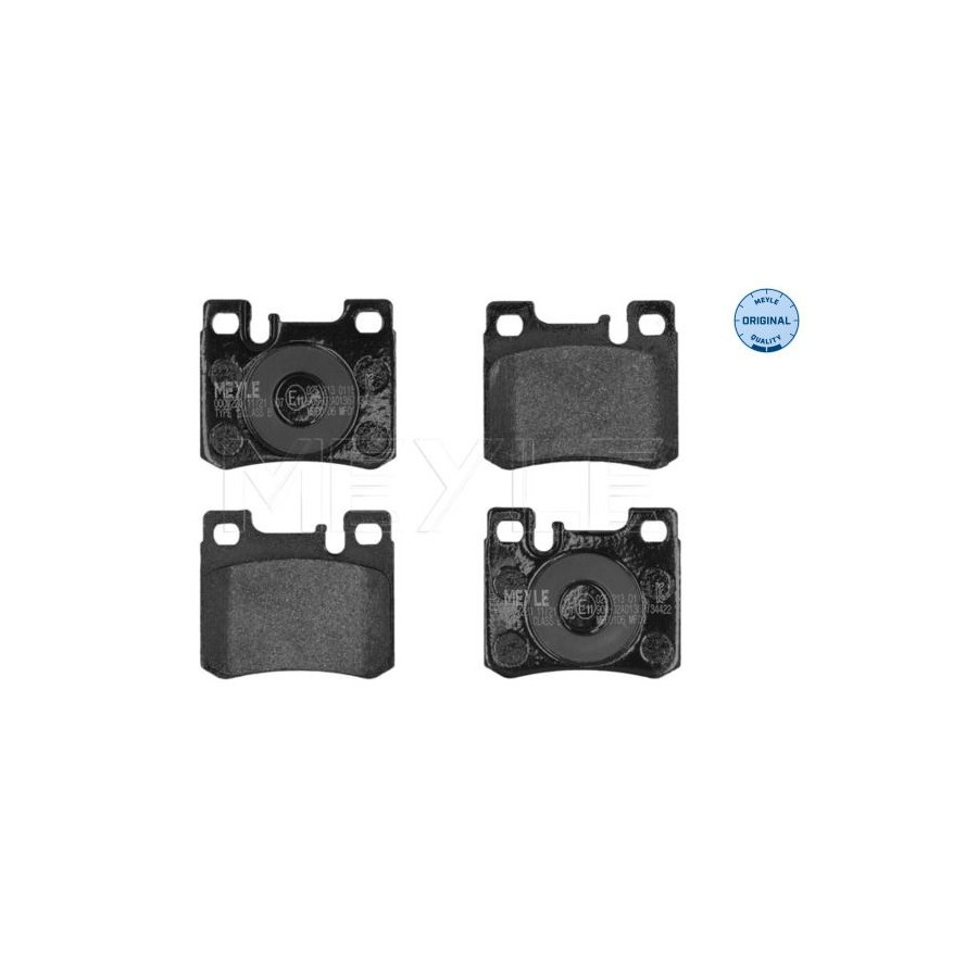 MEYLE 025 213 0115 Plaquettes de frein arrière pour Mercedes 124 E C 190 - Image 5
