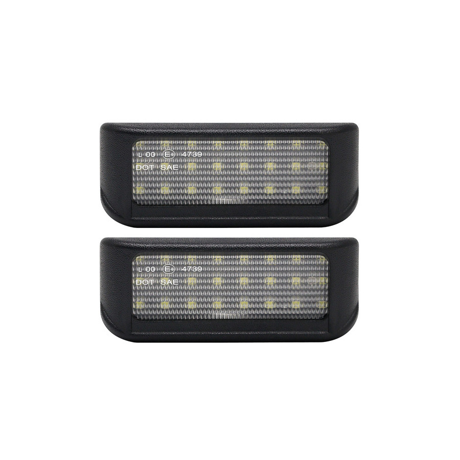 Jeu d'éclairage de plaque d'immatriculation LED adapté aux différents modèles Citroën/Peugeot DL CIN01 AutoStyle