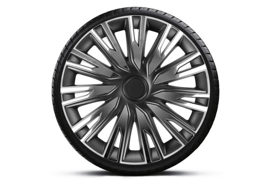 Enjoliveurs Pour Auto - Jeu D Enjoliveurs 15-inch D Or/bord Argent - Auto