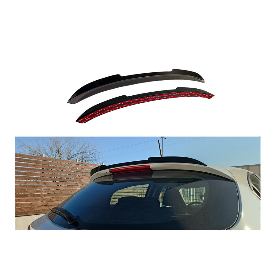 Becquet de toit (Spoiler Cap) sur mesure pour Alfa Romeo Giulietta 2010-2020 (ABS Noir brillant)